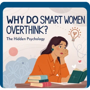 Woman overthinking - Smart Women Syndrome hidden psychology healing