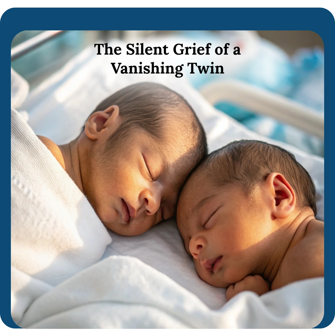 You are currently viewing The Silent Grief of the Vanishing Twin:How Unseen Loss Impacts Our Emotional Wellbeing?