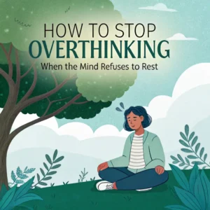 How to Stop Overthinking