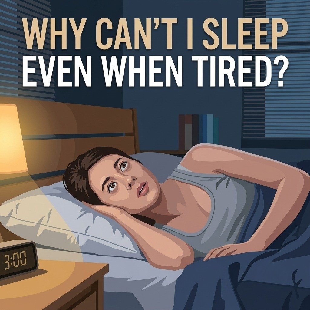Why Can't I Sleep Even When Tired